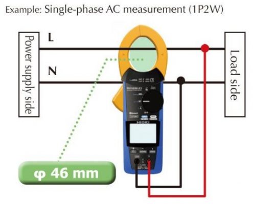 hioki cm3286-01 single phase 1p2w