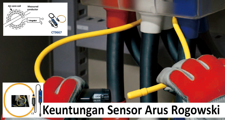keuntungan sensor Rogowski Coil Current Sensing