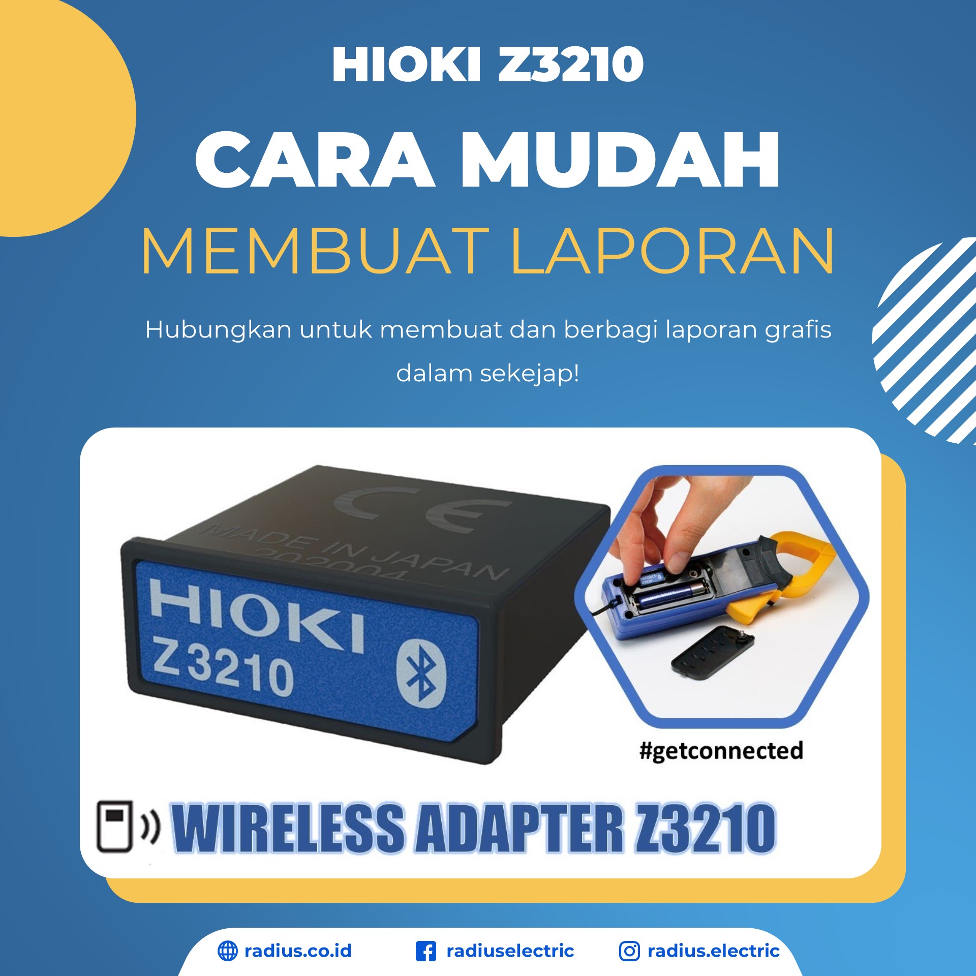Hioki Z3210 Wireless Adapter - Gambar 2