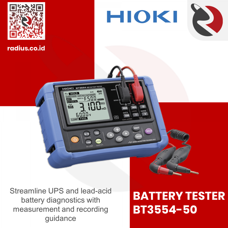 Hioki BT355450 Battery Tester PT. Radius Allkindo Electric