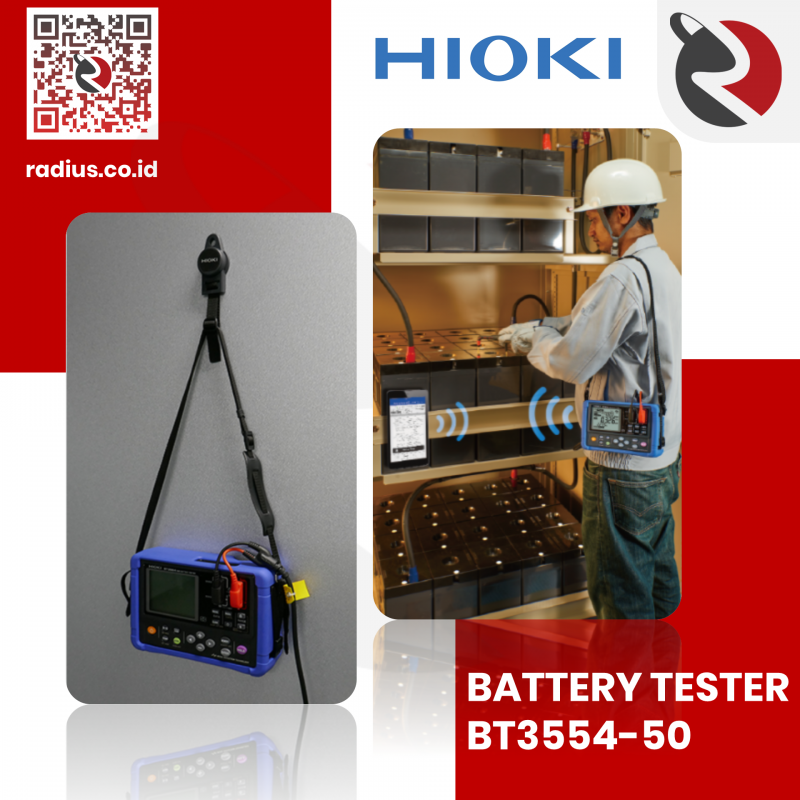 Hioki BT355450 Battery Tester PT. Radius Allkindo Electric