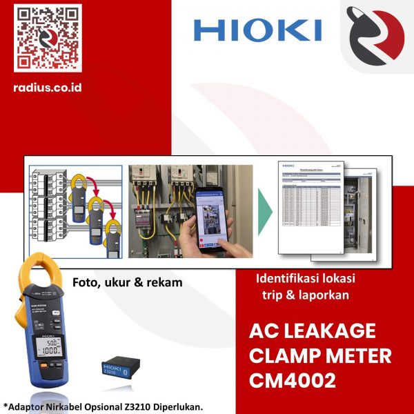 harga hioki cm4002 z3210 ac leakage clamp meter