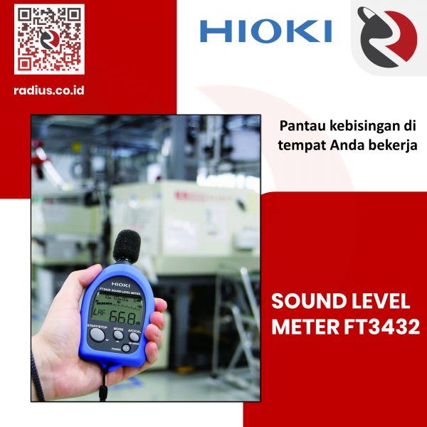 Sound Level Meter Hioki FT3432