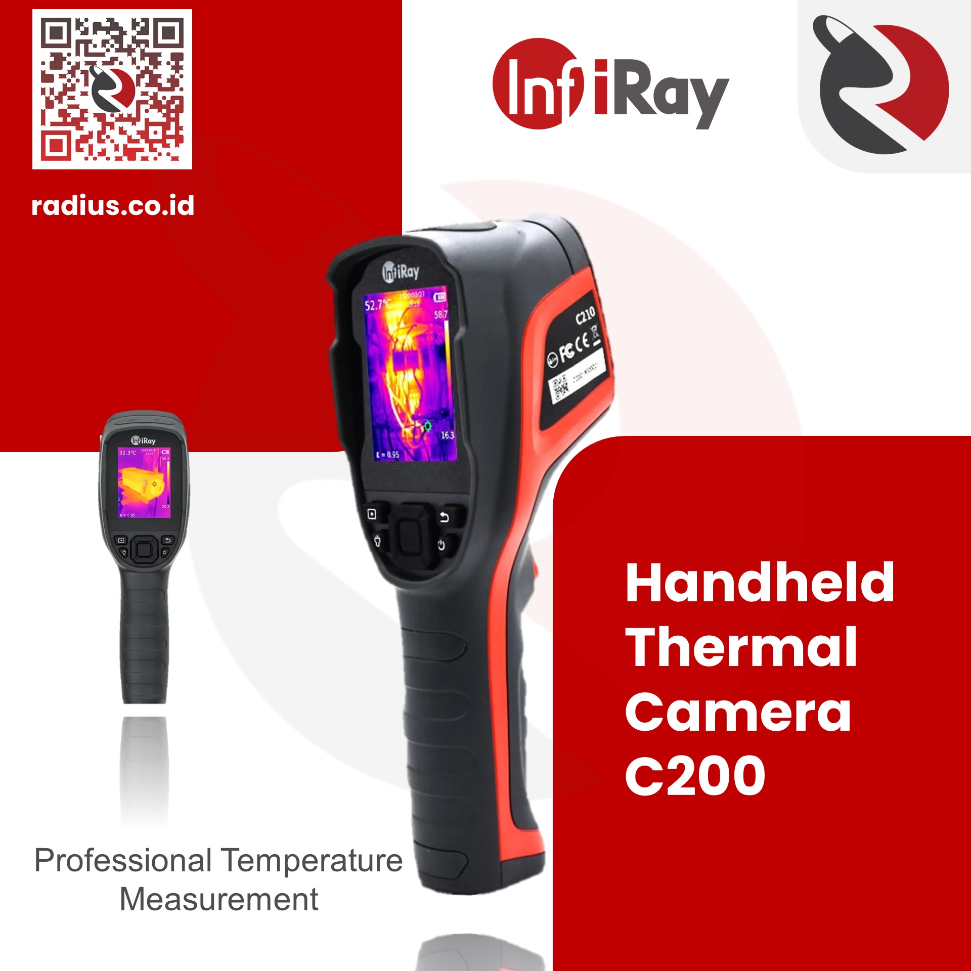 InfiRay Infrared Detector, Thermal Detector