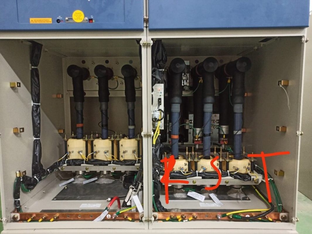 titik pengujian pd power kabel panel 20kv