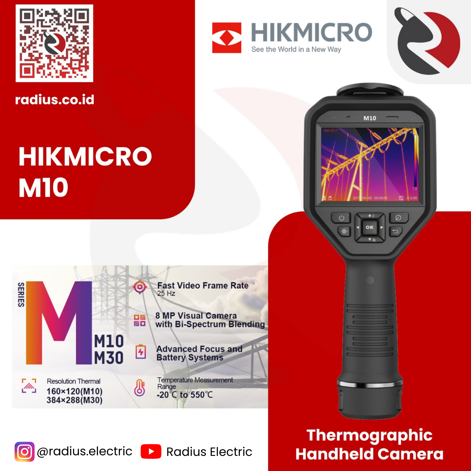 Hikmicro-M10-Thermographic-Handheld-Camera