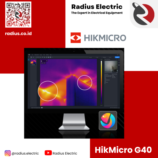 harga HIKMICRO G40 Professional Thermal Imaging Camera 4