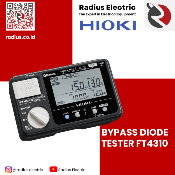 Hioki FT4310 Bypass Diode Tester - Gambar 2