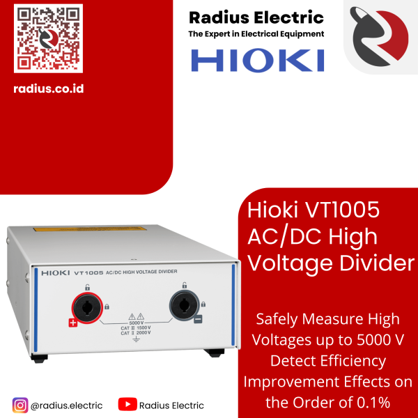 Hioki VT1005 AC/DC High Voltage Divider