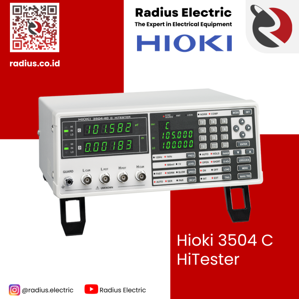 Hioki 3506-10 C Meter - Gambar 2