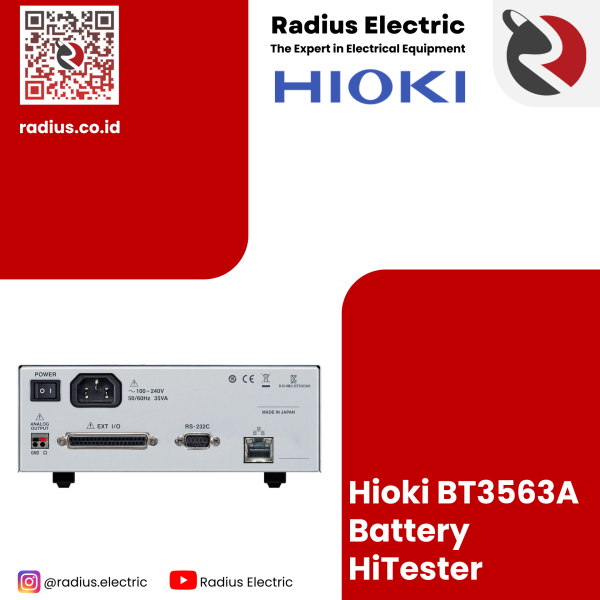Hioki BT3563A Battery HiTester - Gambar 3