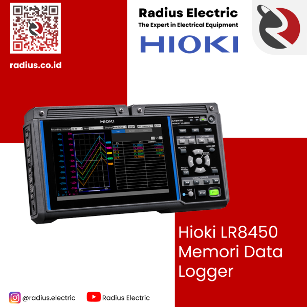 Hioki LR8450 Memori Data Logger - Gambar 5