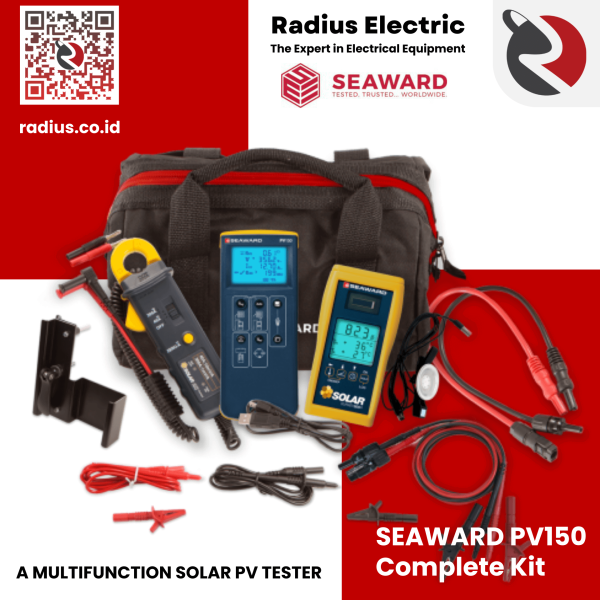 SEAWARD PV150 Solar PV Tester Complete Kit