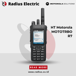 HT Motorola MOTOTRBO R7 Radio Portabel Digital