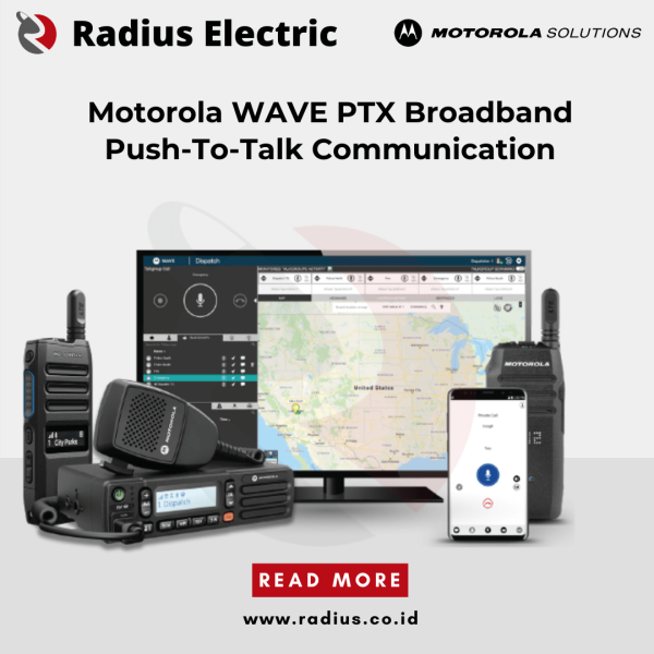1. Motorola WAVE PTX Broadband Push-To-Talk Communication