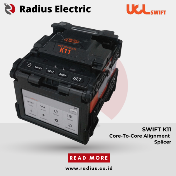 UCL SWIFT K11 Core-To-Core Alignment Splicer Fiber Optic