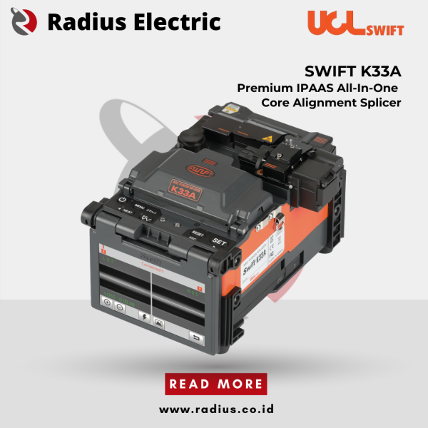 6. UCL SWIFT K33A Premium IPAAS All-In-One Core Alignment Splicer Fiber Optic