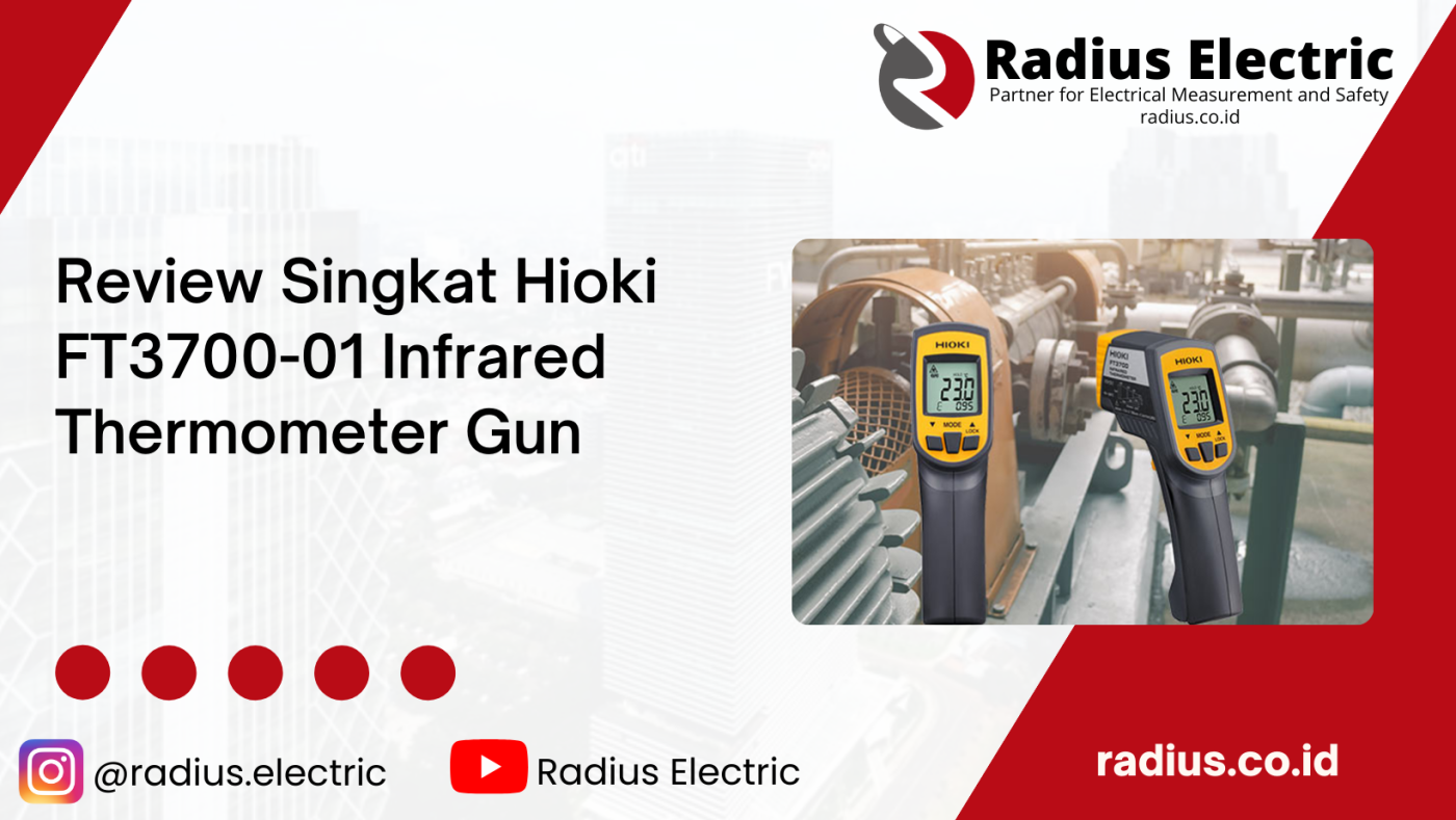 Review Singkat Hioki FT3700-01 Infrared Thermometer Gun