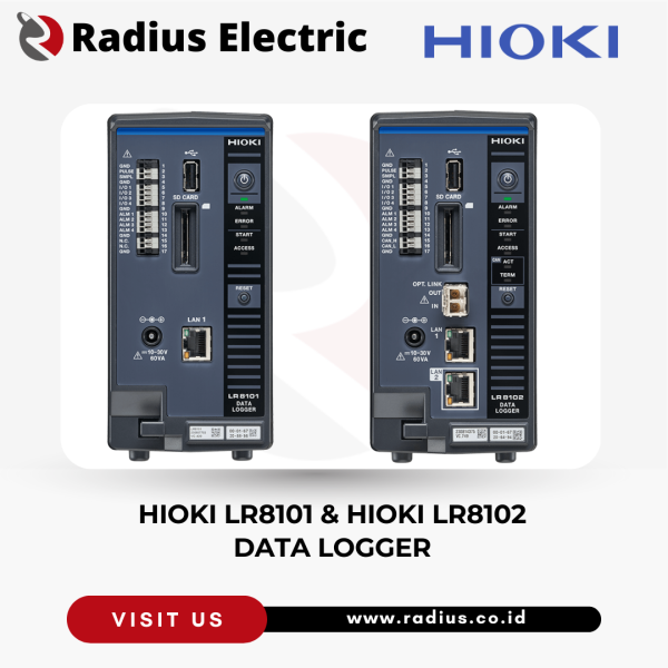 harga Hioki LR8101 dan LR8102 Data Logger