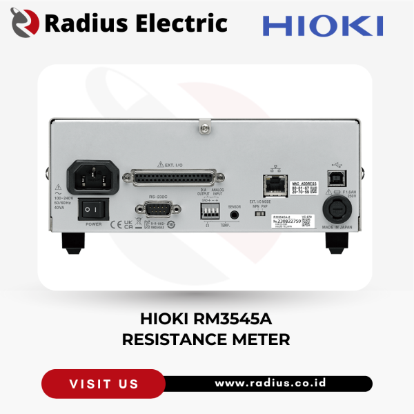 resistance meter hioki rm3545a-2