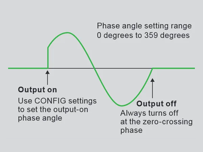 Fitur Kikusui PCR-MA Output-on phase angle