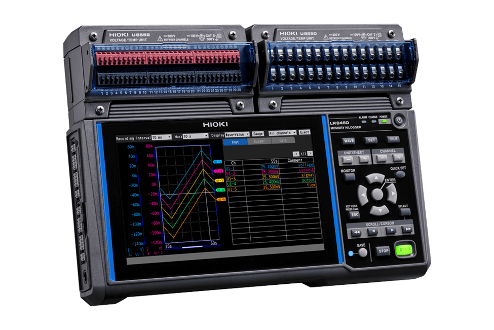Memory HiLogger Hioki LR8450-01 Review Alat