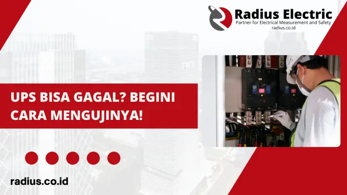 Uji UNINTERRUPTIBLE POWER SUPPLY (UPS) dengan Memory HiCorder Hioki MR8870