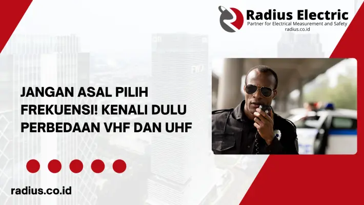 frekuensi VHF atau UHF