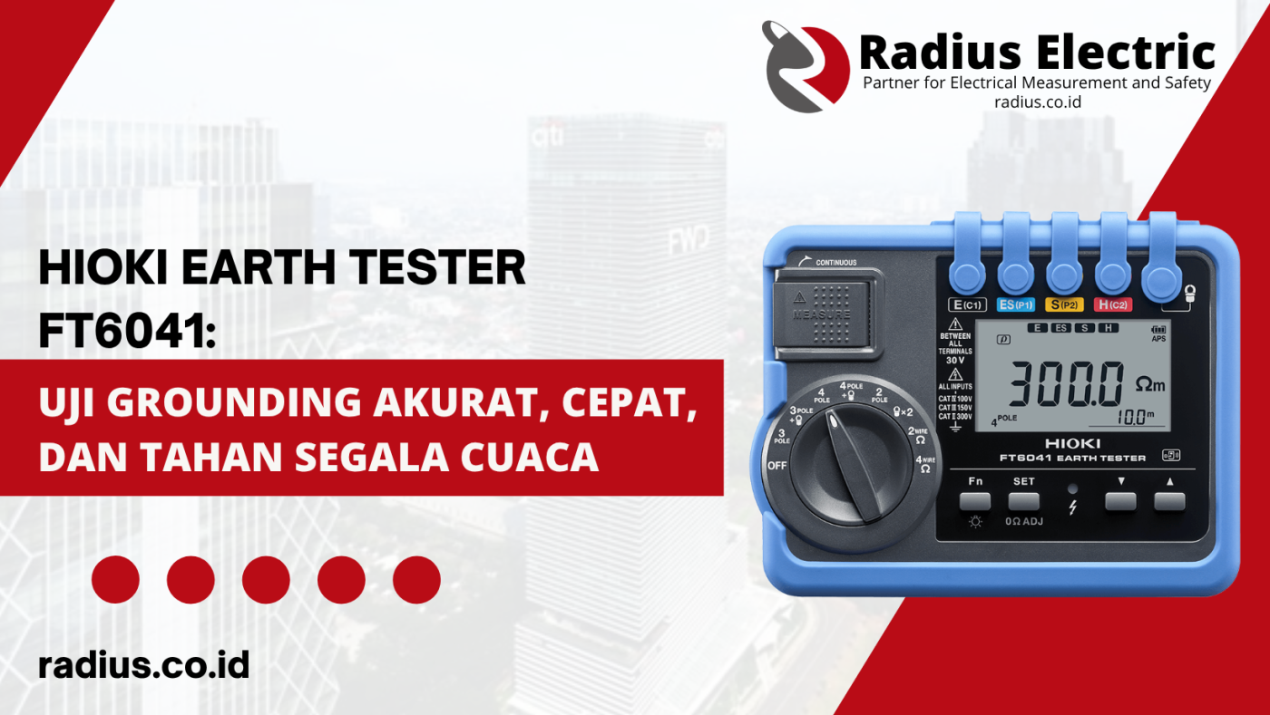 HIOKI EARTH TESTER FT6041