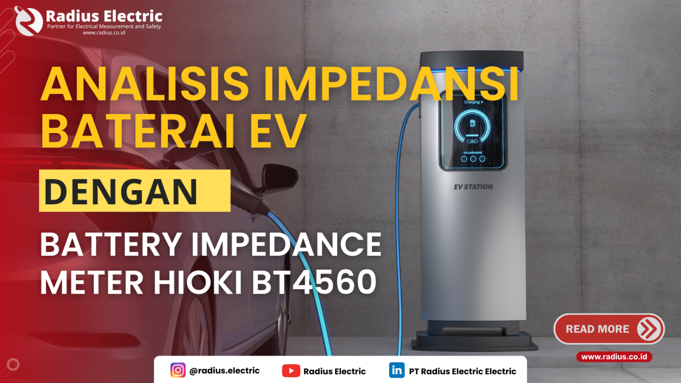 Analisis Impedansi Baterai EV dengan Hioki BT4560