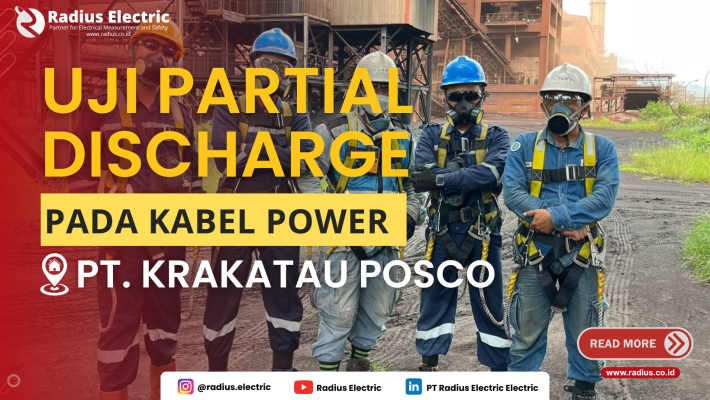 Pengujian Partial Discharge di PT KRAKATAU