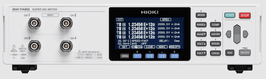 Alat Hioki SM7420 Super Megaohm Meter