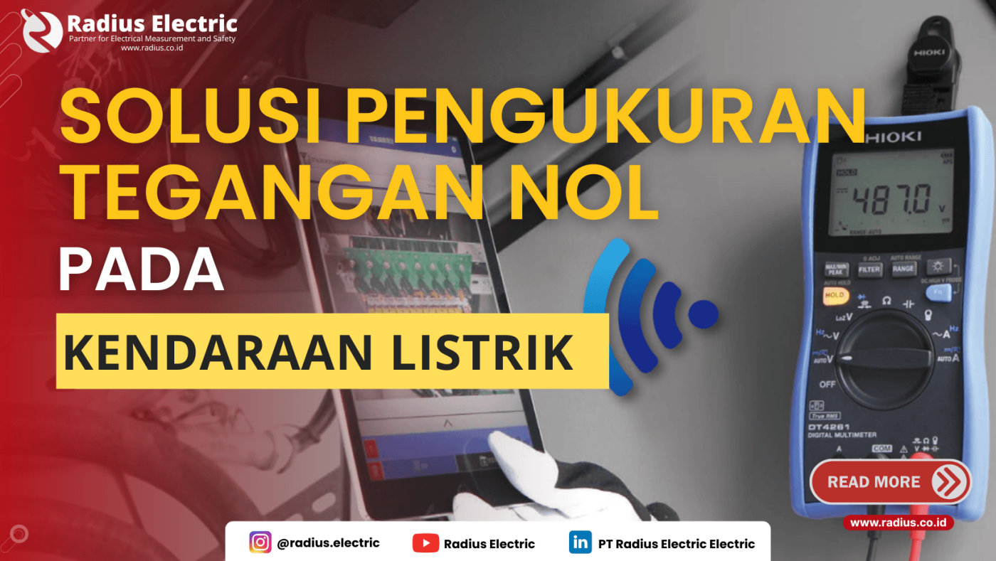 Alat Ukur Digital Multimeter Hioki DT4261